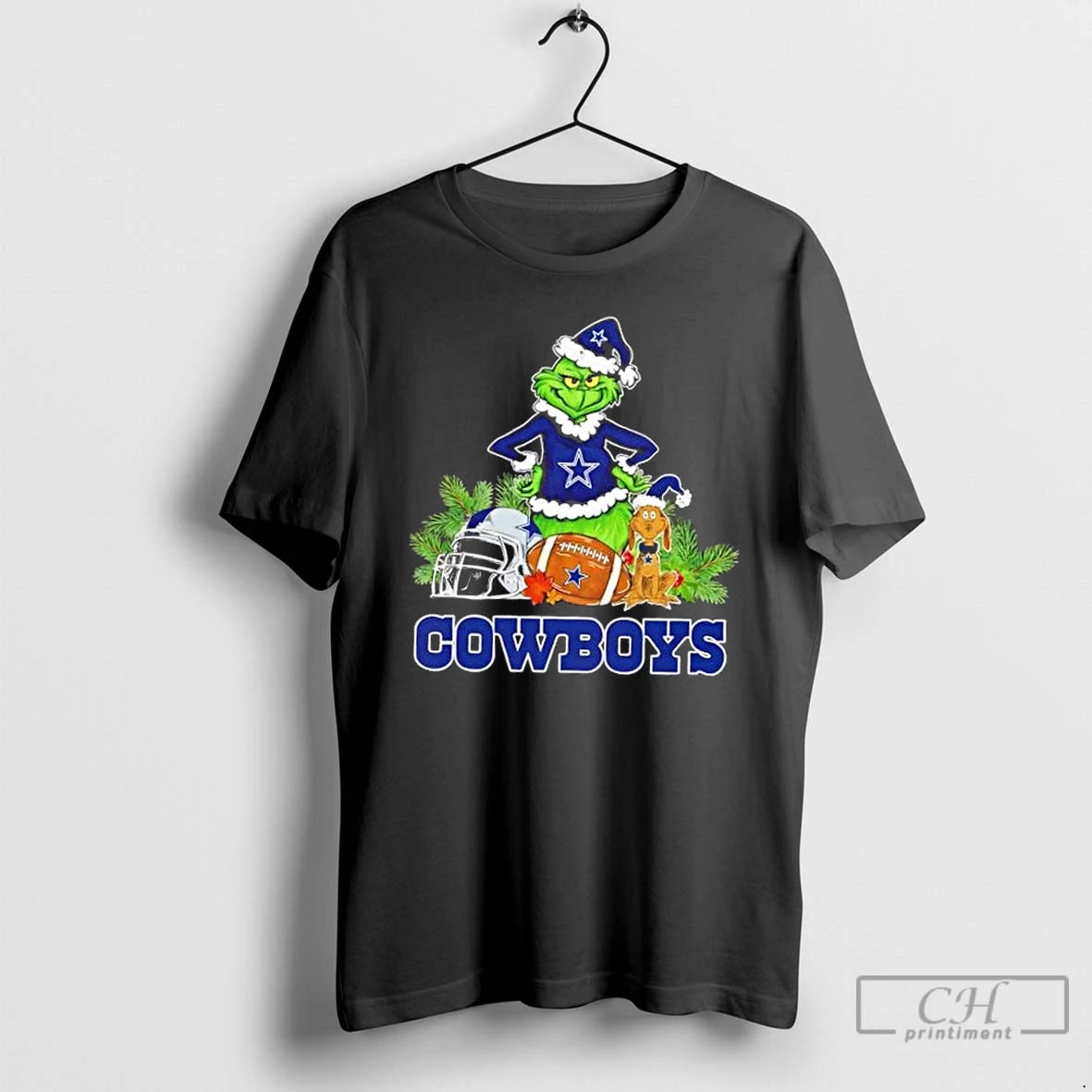 Classic Dallas Cowboys Football X Grinch And Max Dog Merry Christmas T-Shirts, Hoodie, Sweatshirt | PodTeesHub.com