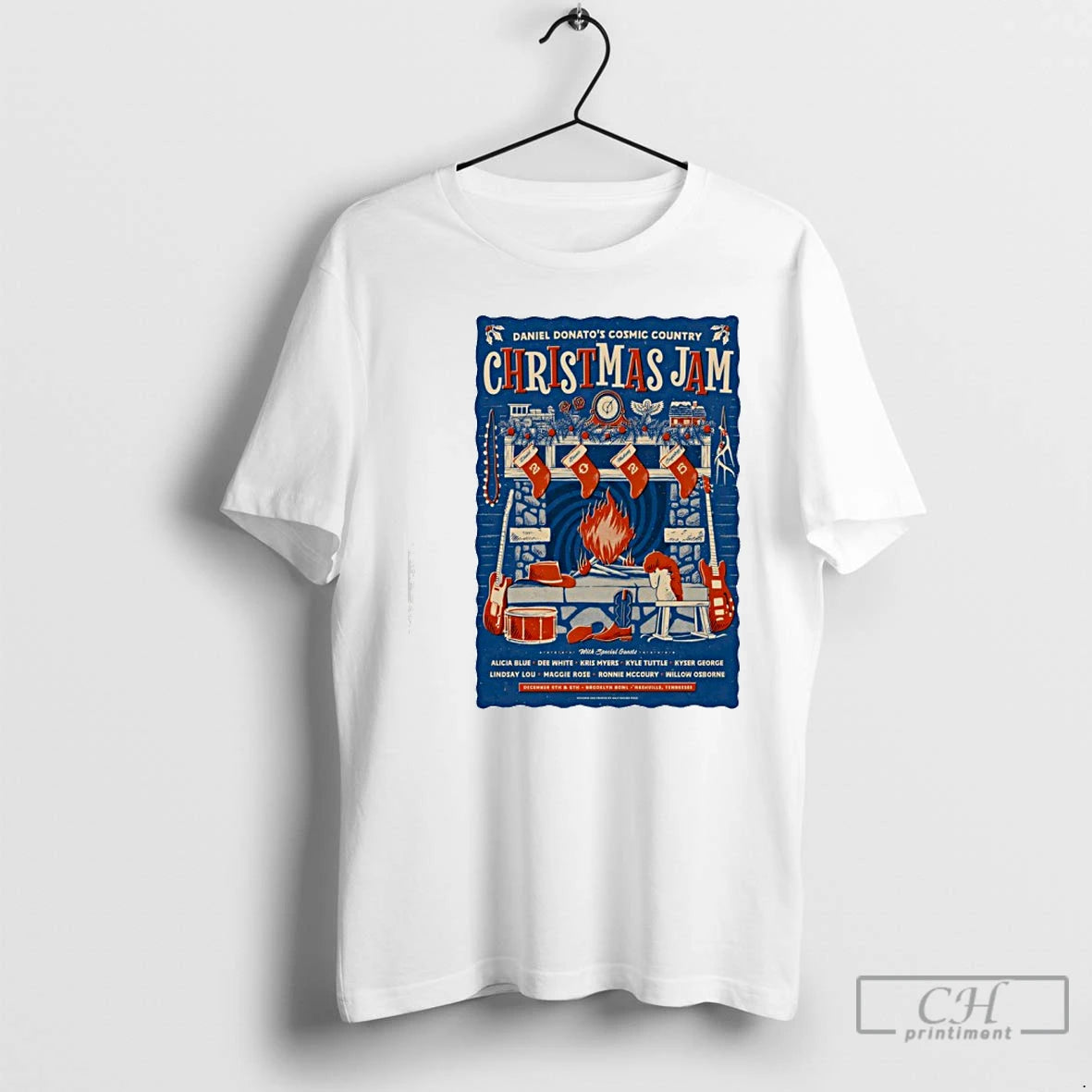 Classic Daniel Donatos Cosmic Country Dec 5 6th 2025 Brooklyn Bowl Nashville Tn T Shirts Hoodie, Sweatshirt | PodTeesHub.com