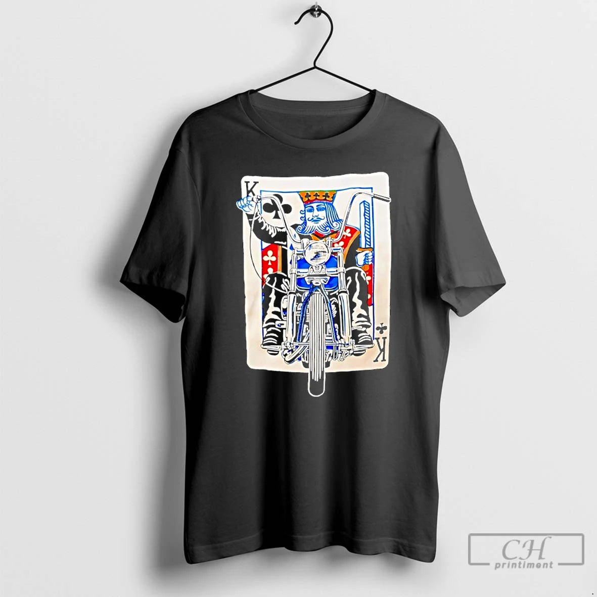Classic David Mann Biker K Cards T-Shirts, Hoodie, Sweatshirt | PodTeesHub.com