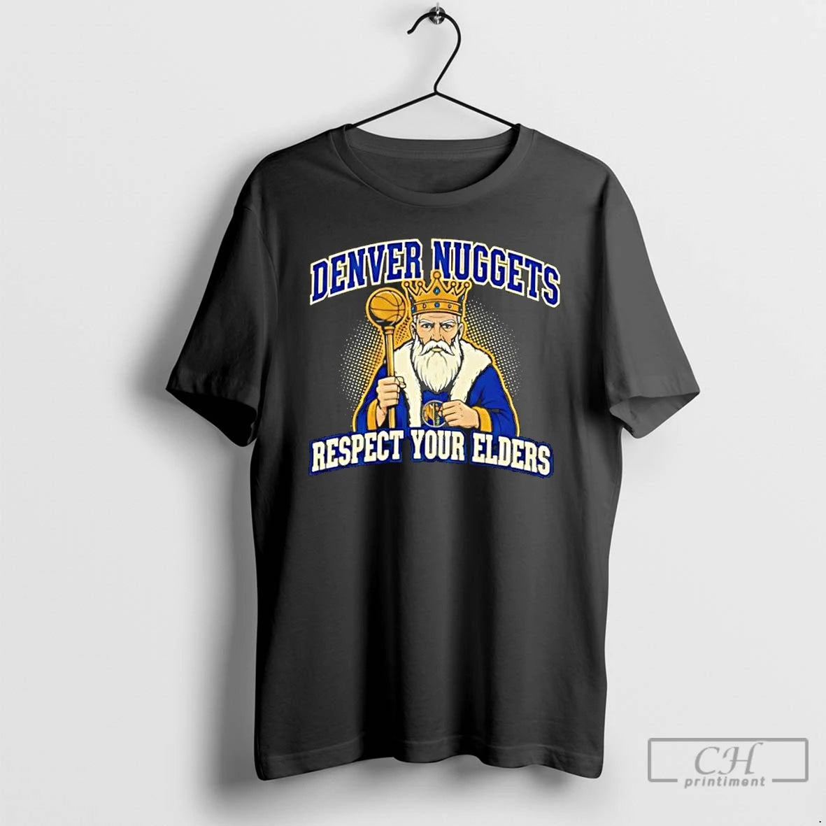 Classic Denver Nuggets Respect Your Elders T-Shirts, Hoodie, Sweatshirt | PodTeesHub.com