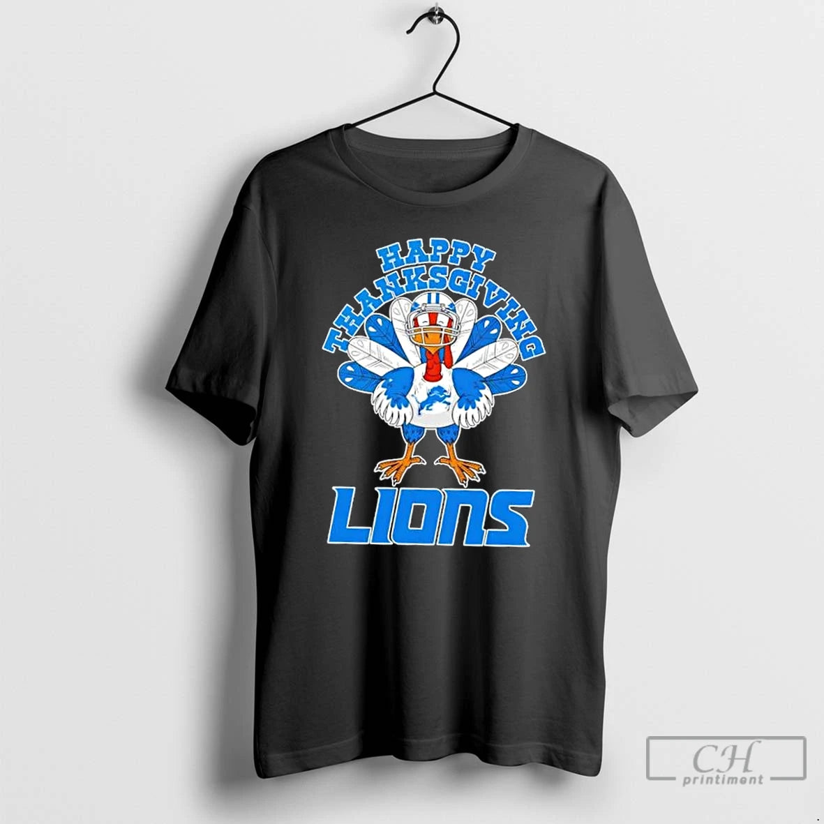 Classic Detroit Lions Football X Turkey Happy Thanksgiving T-Shirts, Hoodie, Sweatshirt | PodTeesHub.com