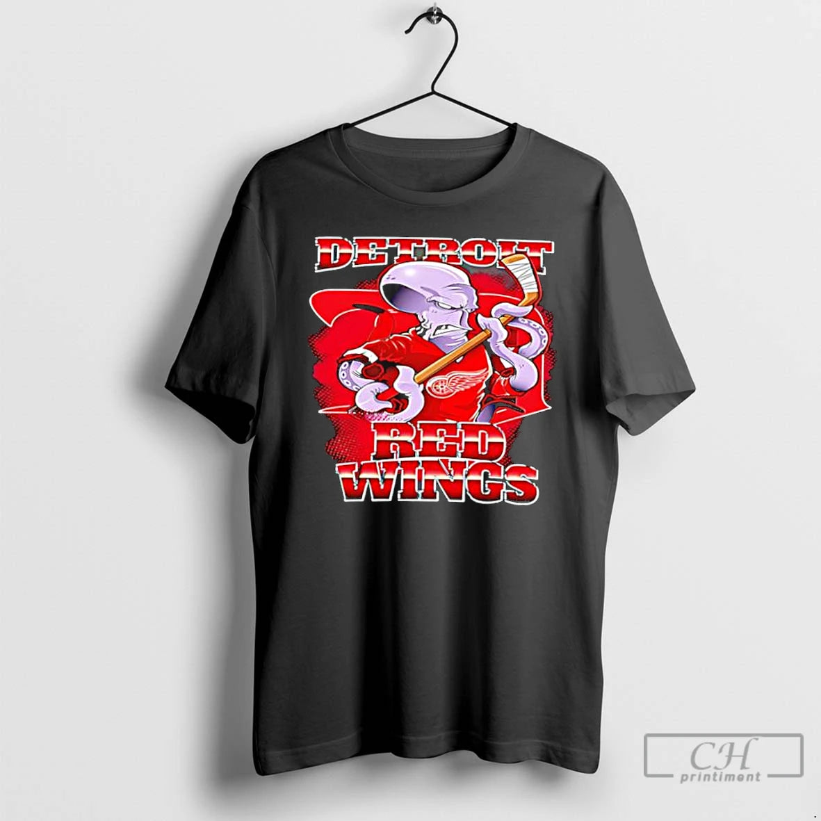 Classic Detroit Red Wings Octopus Devil Stylish T-Shirts, Hoodie, Sweatshirt | PodTeesHub.com