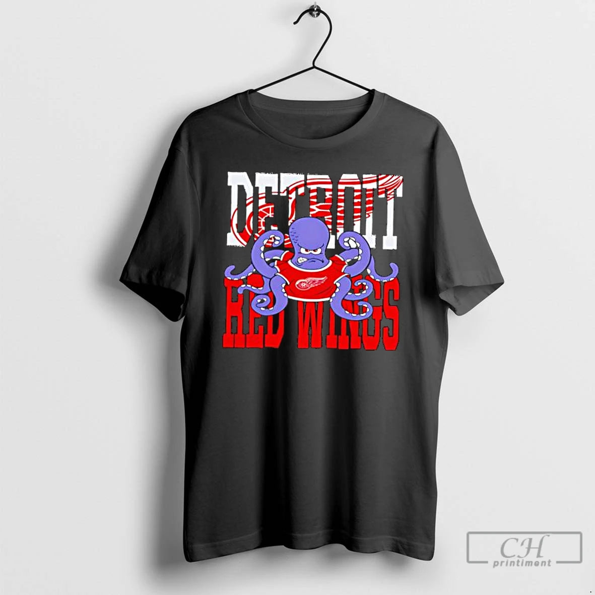 Classic Detroit Red Wings Octopus Stylish T-Shirts, Hoodie, Sweatshirt | PodTeesHub.com