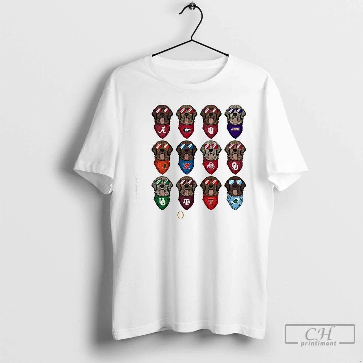 Classic Dog Logo Team College Football Playoff 2025 26 T-Shirts, Hoodie, Sweatshirt | PodTeesHub.com