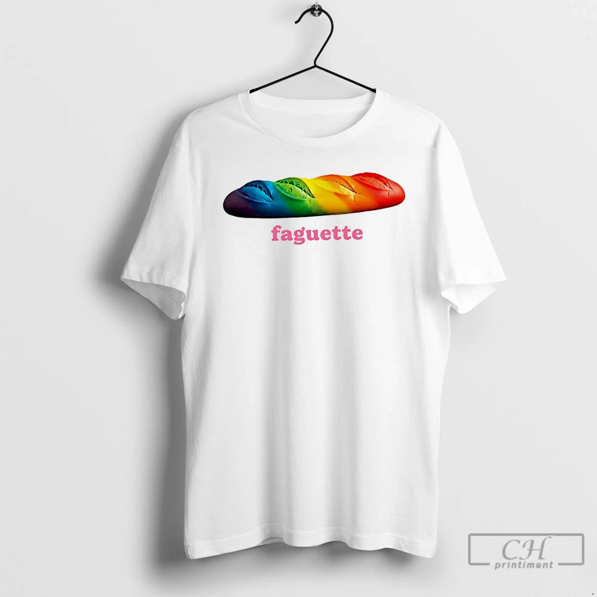 Classic Faguette Bread Rainbow Lgbtq T-Shirts, Hoodie, Sweatshirt | PodTeesHub.com
