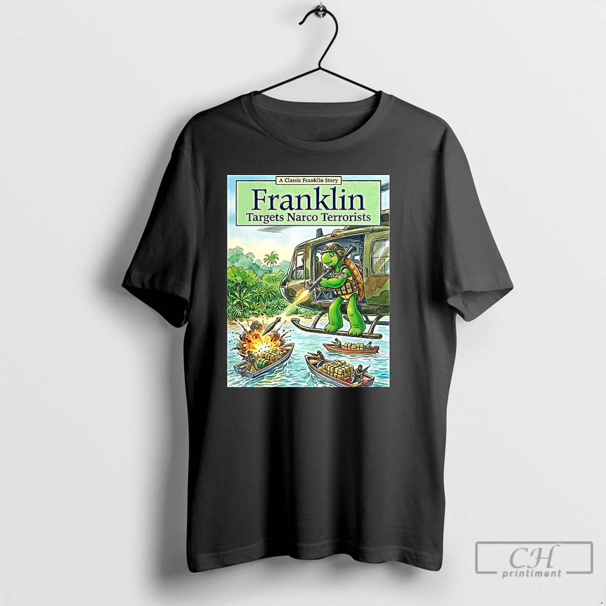 Classic Franklin Targets Narco Terrorists T-Shirts, Hoodie, Sweatshirt | PodTeesHub.com