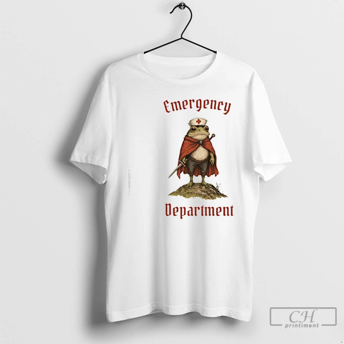Classic Frog Medicine Emergency Department Nurse T-Shirts, Hoodie, Sweatshirt | PodTeesHub.com