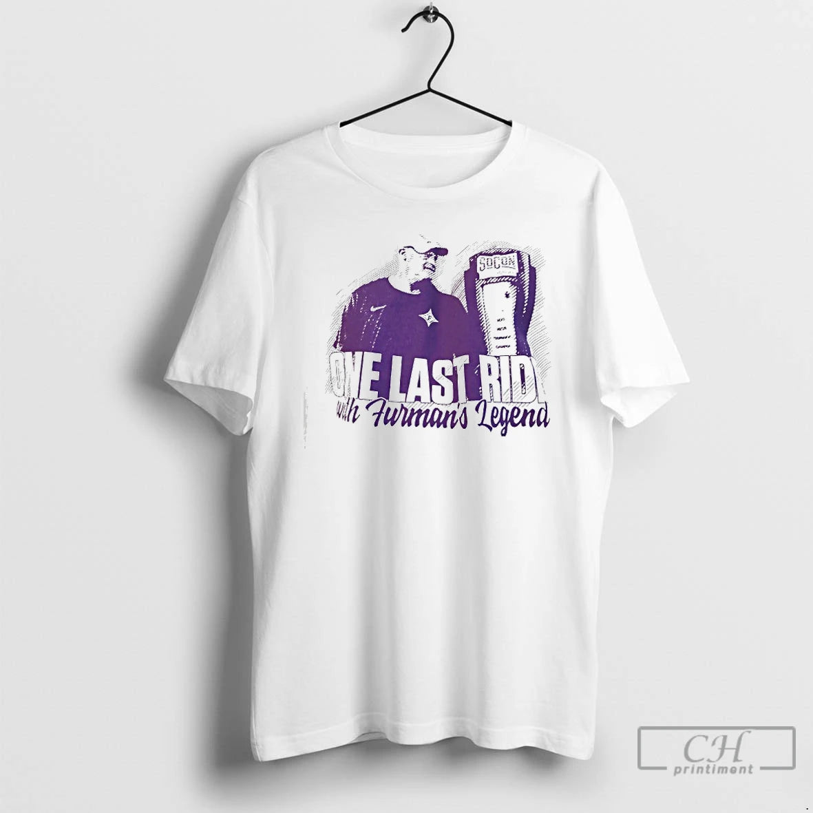 Classic Furman Paladins Football One Last Ride With Furmans Legend T-Shirts, Hoodie, Sweatshirt | PodTeesHub.com