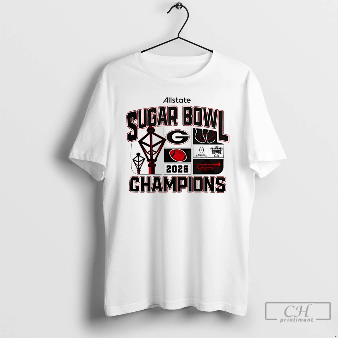 Classic Georgia Bulldogs 2026 Sugar Bowl Champions T-Shirts, Hoodie, Sweatshirt | PodTeesHub.com