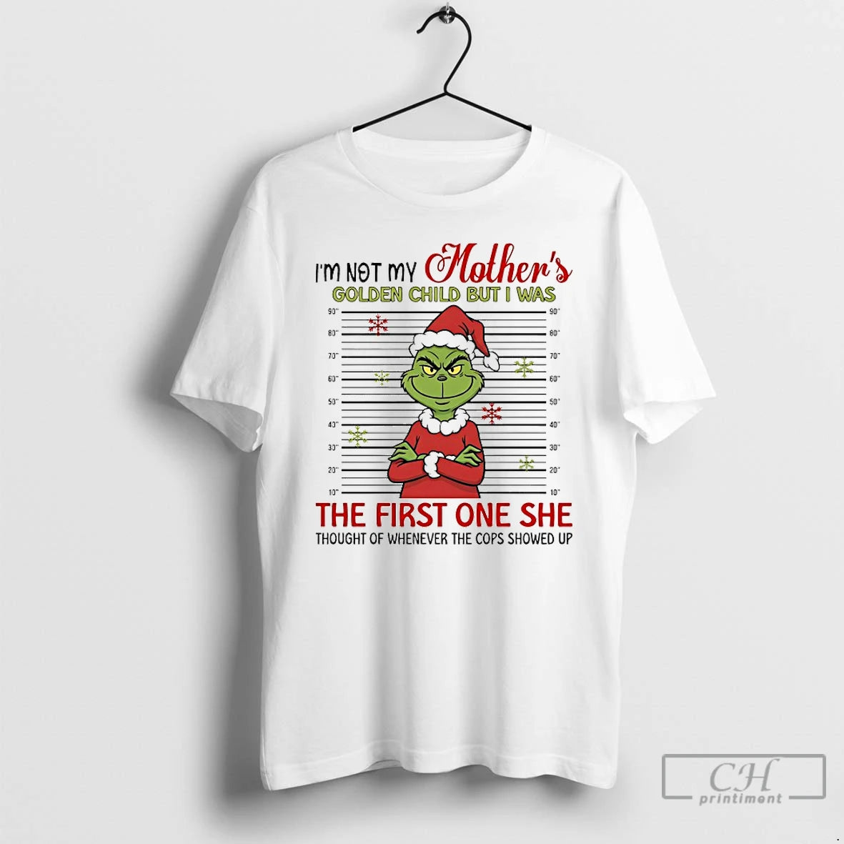 Classic Grinch I Am Not My Mothers Golden Child Christmas 2025 T-Shirts, Hoodie, Sweatshirt | PodTeesHub.com
