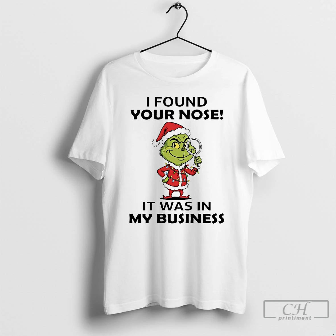 Classic Grinch I Found Your Nose It Was In My Business Chirstmas 2025 T Shirts Hoodie, Sweatshirt | PodTeesHub.com
