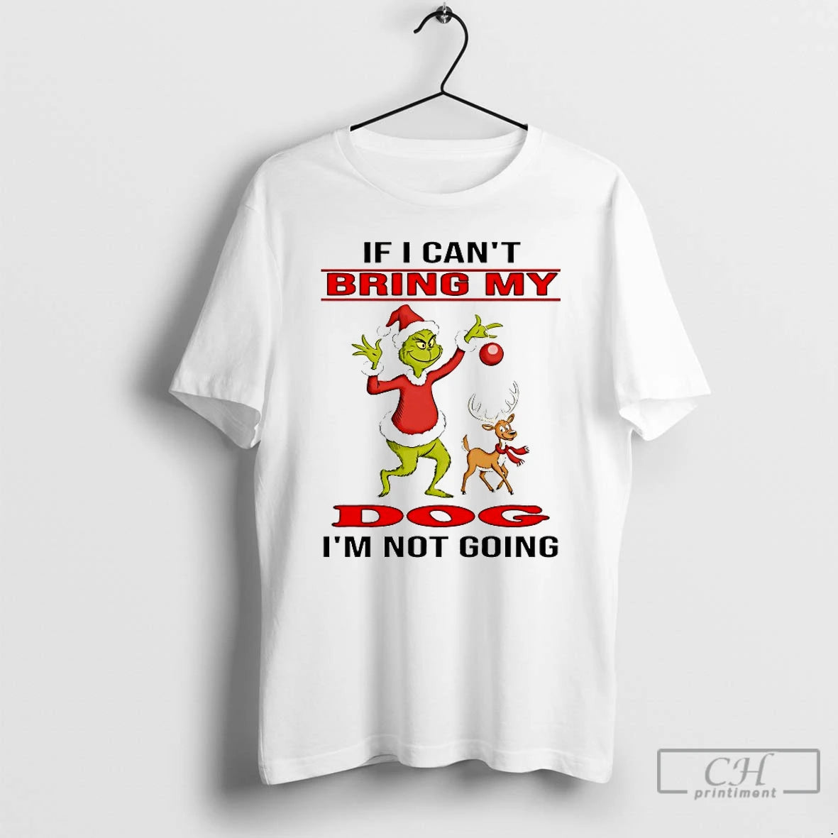 Classic Grinch If I Cant Bring My Im Not Going Christmas 2025 T Shirts Sweater Hoodie, Sweatshirt | PodTeesHub.com