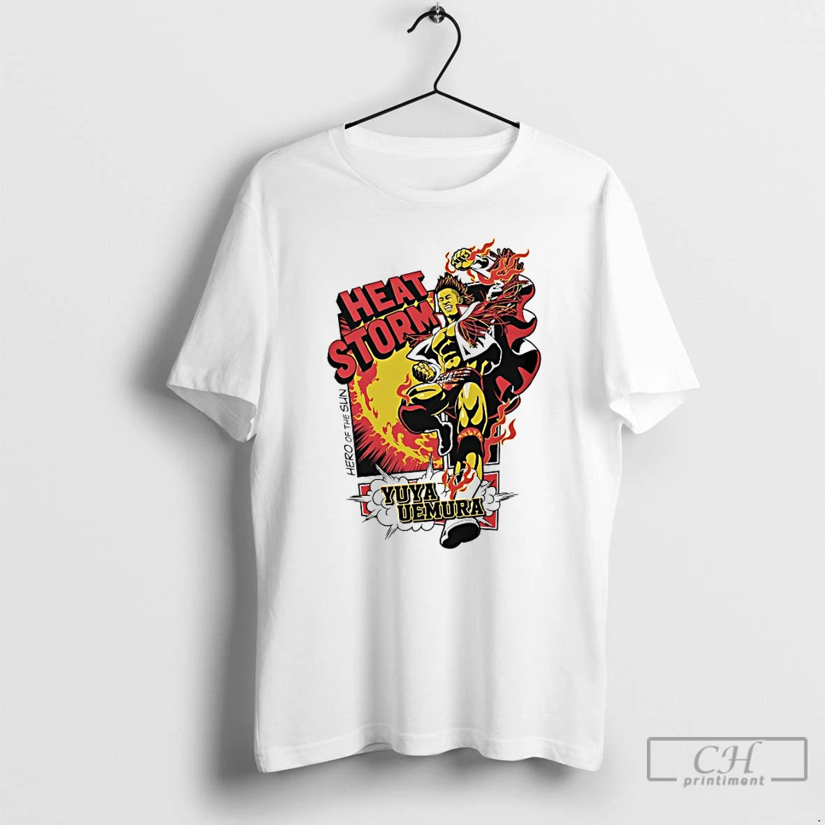 Classic Heat Storm Yuya Uemura Hero Of The Sun T-Shirts, Hoodie, Sweatshirt | PodTeesHub.com