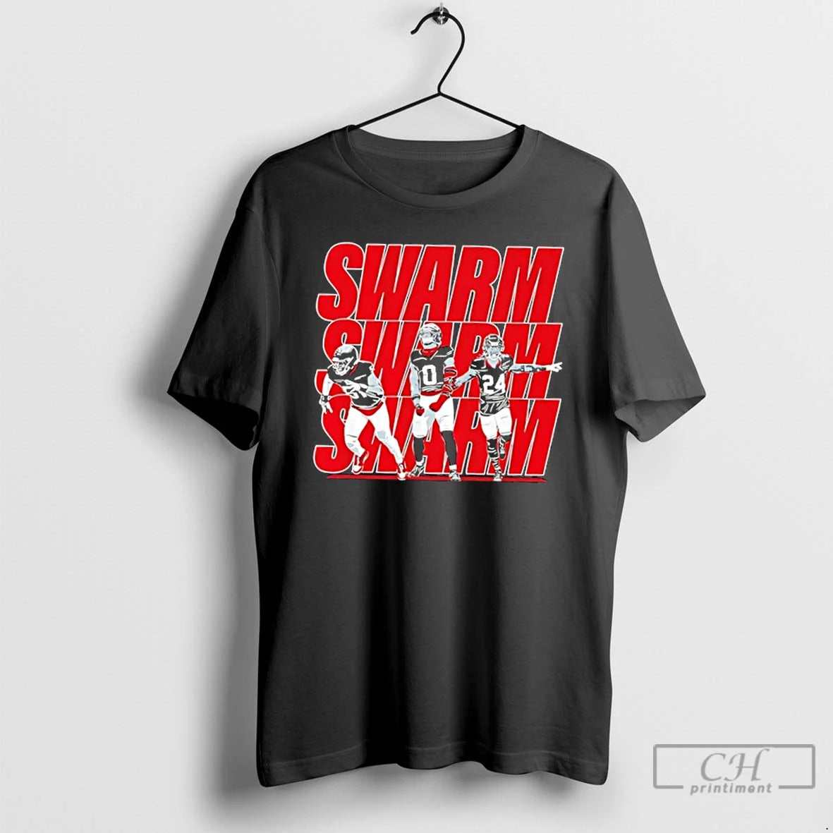 Classic Houston Texans Anderson Al Shaair And Stingley Swarm T-Shirts, Hoodie, Sweatshirt | PodTeesHub.com