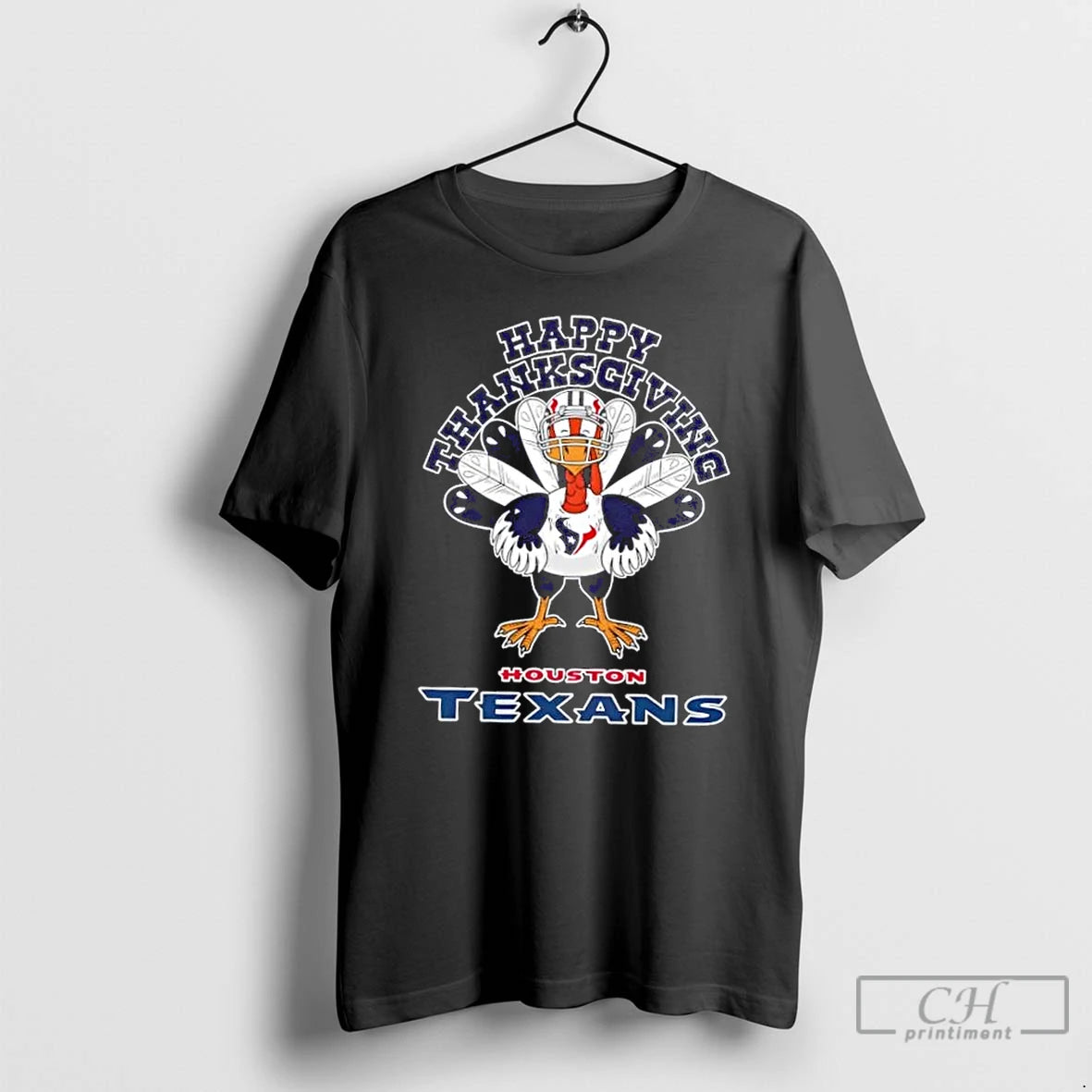 Classic Houston Texans Football X Turkey Happy Thanksgiving T-Shirts, Hoodie, Sweatshirt | PodTeesHub.com