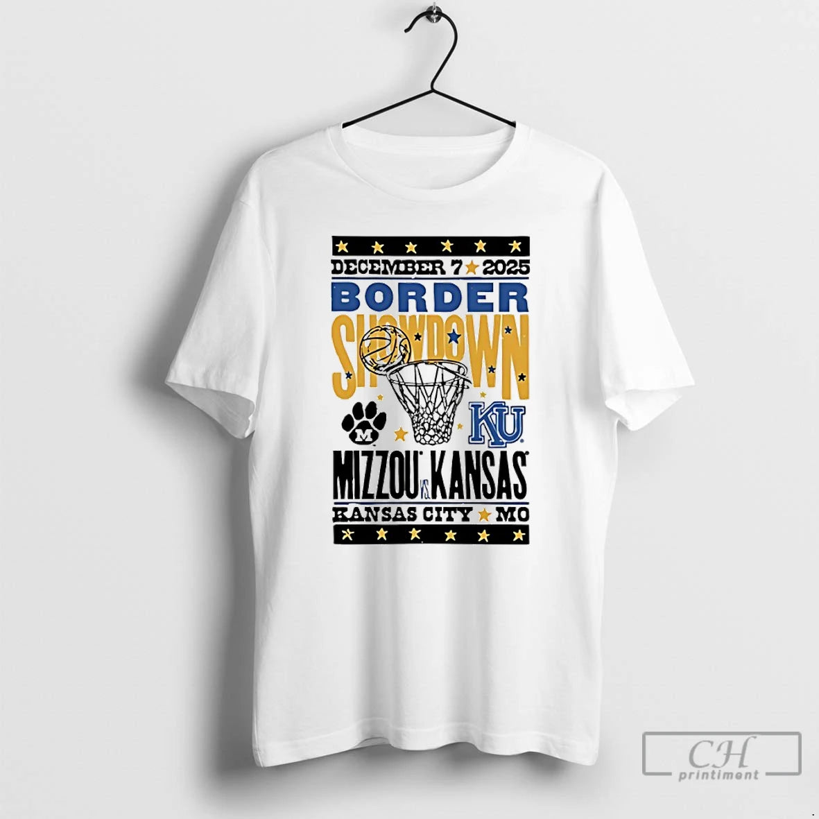 Classic Kansas Jayhawks Basketball 2025 Border Showdown T-Shirts, Hoodie, Sweatshirt | PodTeesHub.com