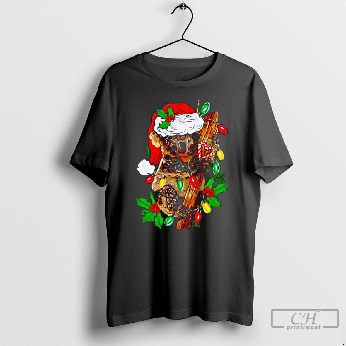 Classic Koala Hug The Tree Christmas Stylish T-Shirts, Hoodie, Sweatshirt | PodTeesHub.com