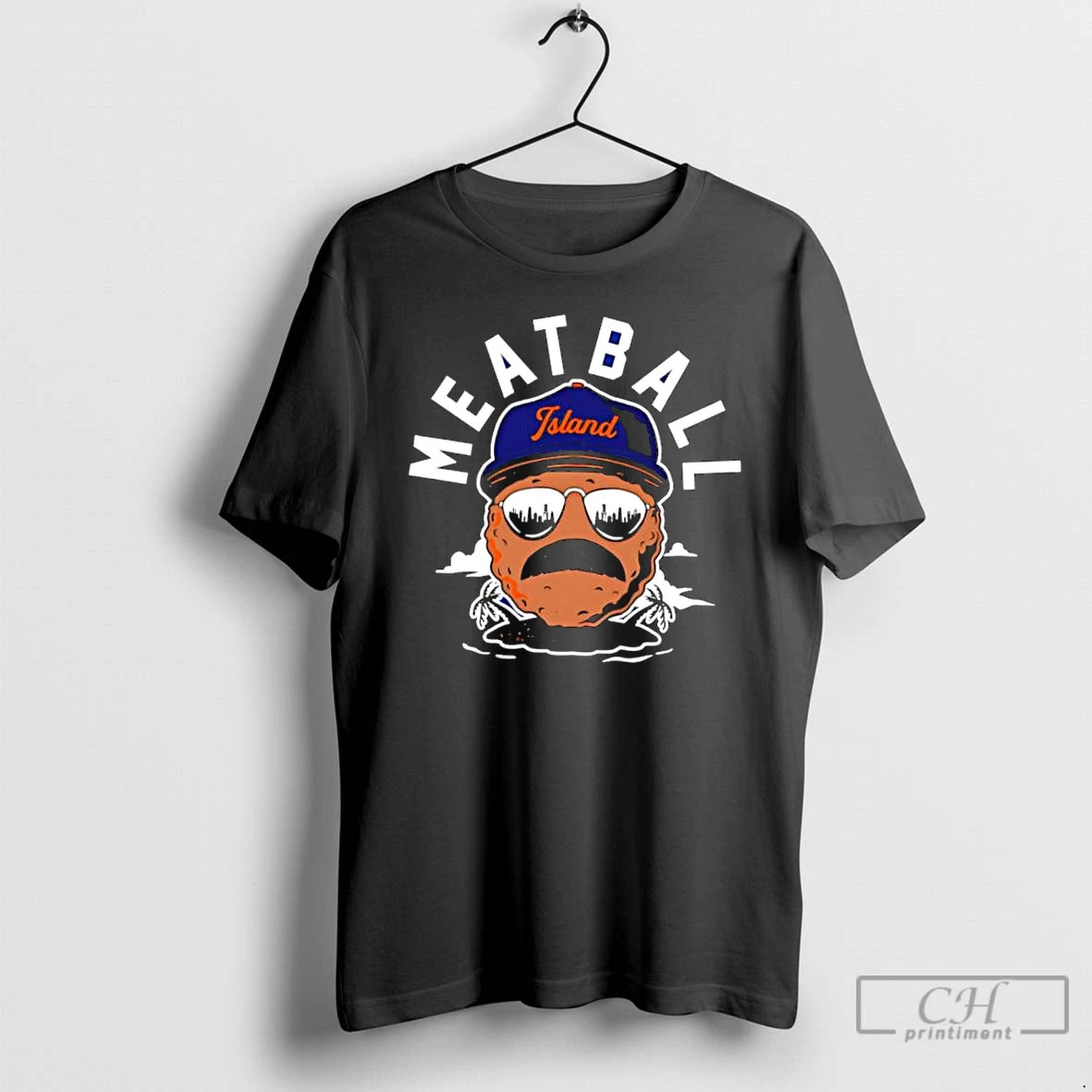 Classic Meatball Island Chicago Bear Big Head T-Shirts, Hoodie, Sweatshirt | PodTeesHub.com