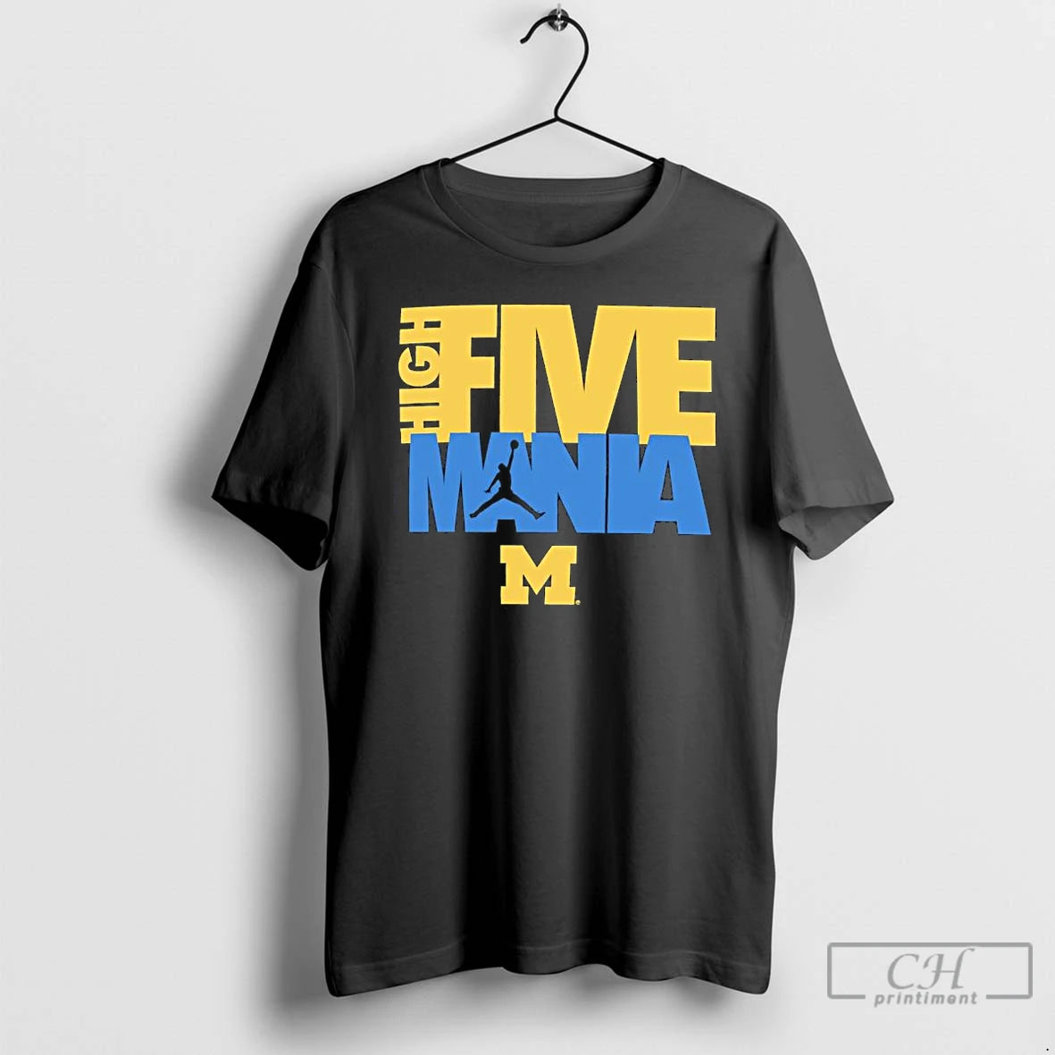 Classic Michigan Wolverines High Five Mania T-Shirts, Hoodie, Sweatshirt | PodTeesHub.com