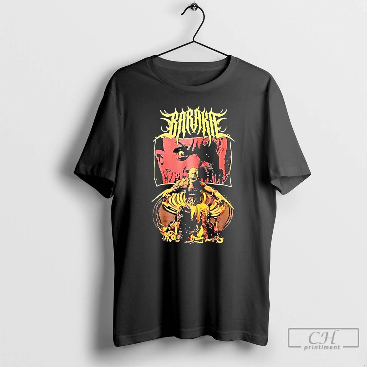 Classic Mortal Kombat Baraka Metal Retro T-Shirts, Hoodie, Sweatshirt | PodTeesHub.com