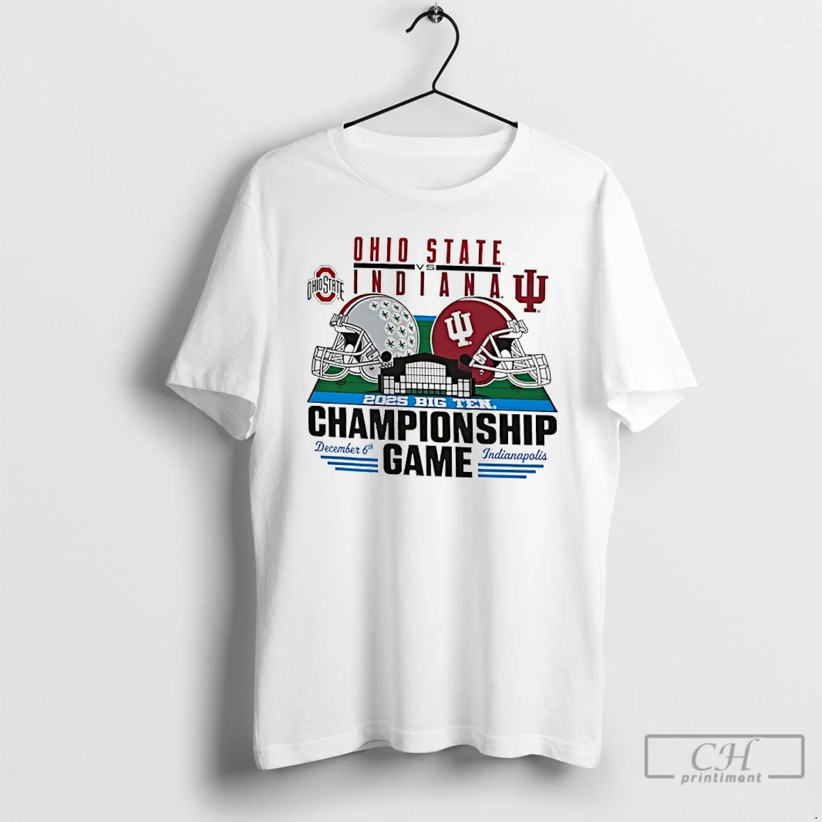 Classic Ohio State Vs Indiana Big Ten 2025 Football Championship Stadium T-Shirts, Hoodie, Sweatshirt | PodTeesHub.com