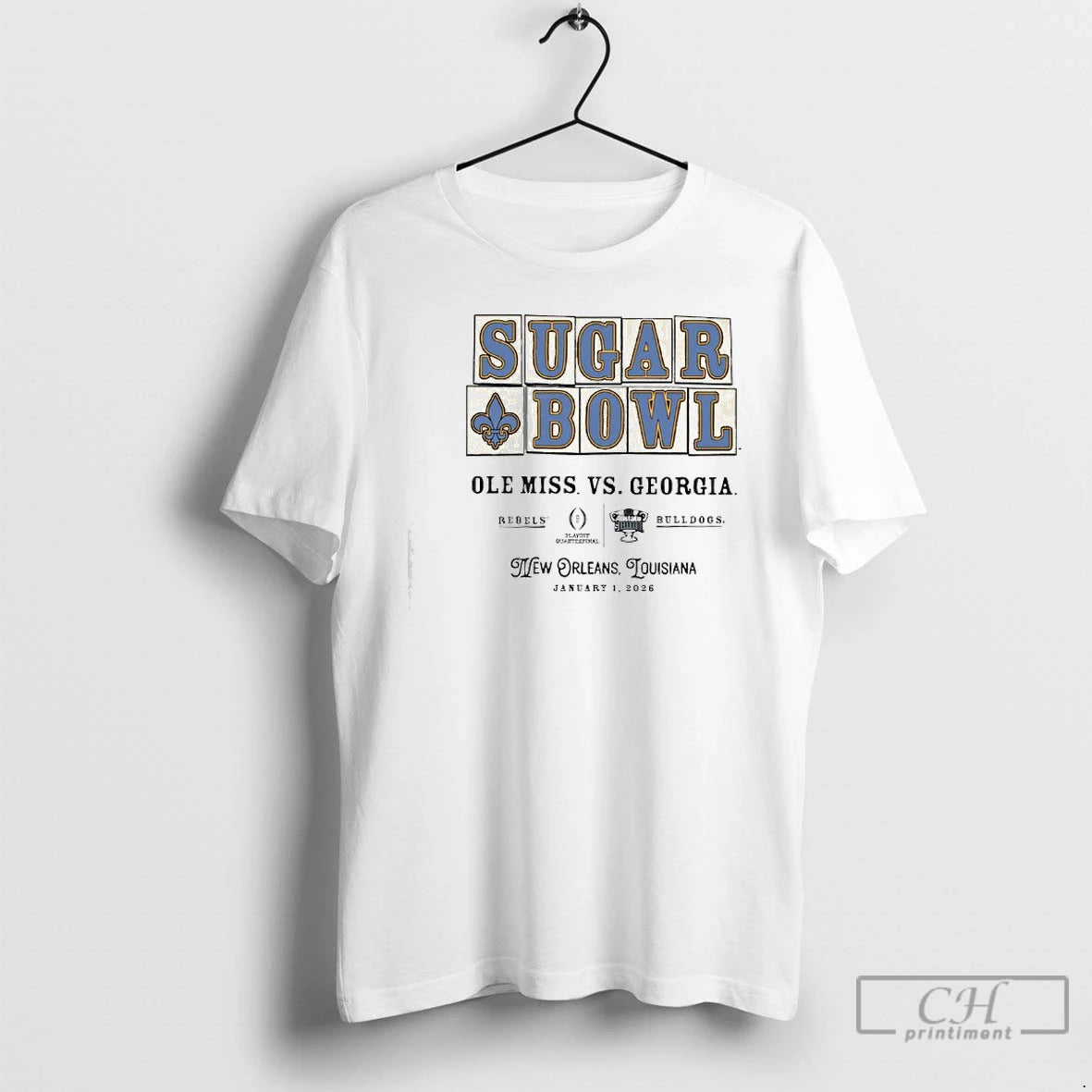 Classic Ole Miss Vs Georgia 2026 Allstate Sugar Bowl T-Shirts, Hoodie, Sweatshirt | PodTeesHub.com