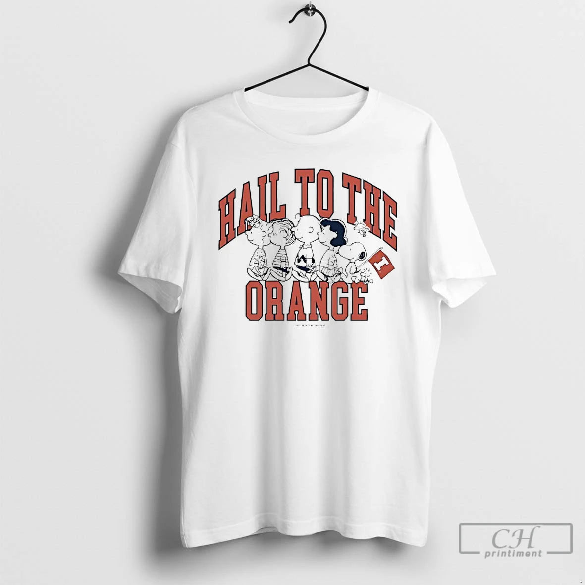 Classic Peanuts X Illinois Fighting Illini Hall To The Orange T-Shirts, Hoodie, Sweatshirt | PodTeesHub.com