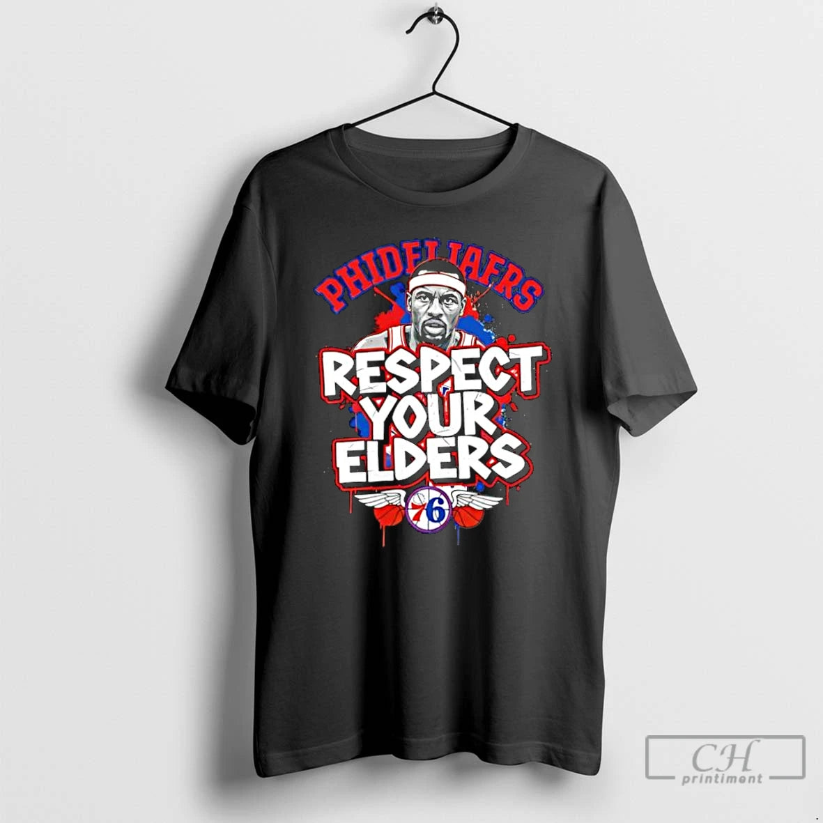 Classic Philadelphia 76ers Respect Your Elders T-Shirts, Hoodie, Sweatshirt | PodTeesHub.com