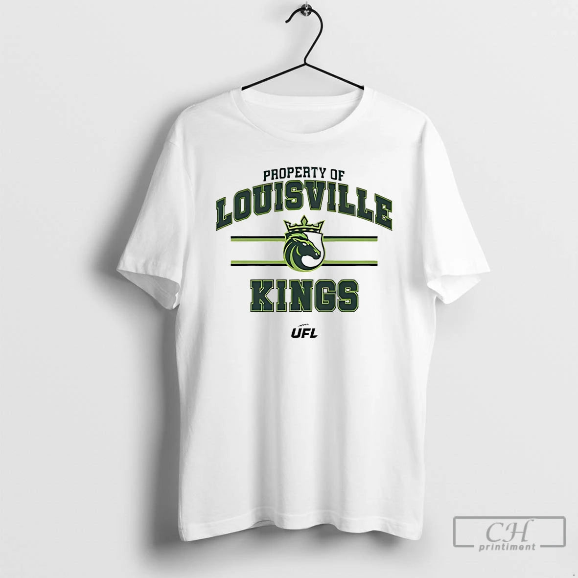 Classic Property Of Louisville Kings Ufl T-Shirts, Hoodie, Sweatshirt | PodTeesHub.com