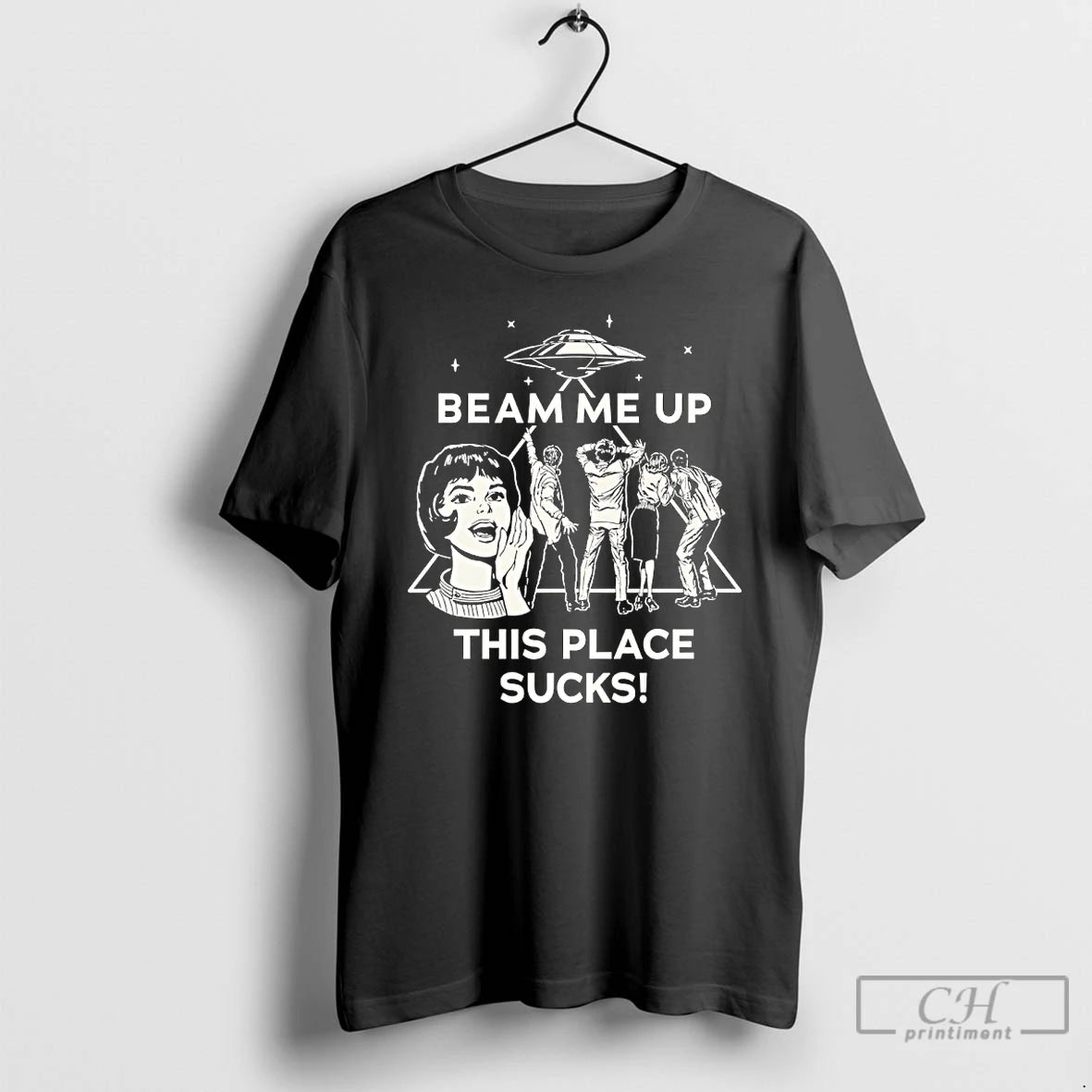 Classic Robin Buckley Wearing Beam Me Up This Place Sucks T-Shirts, Hoodie, Sweatshirt | PodTeesHub.com