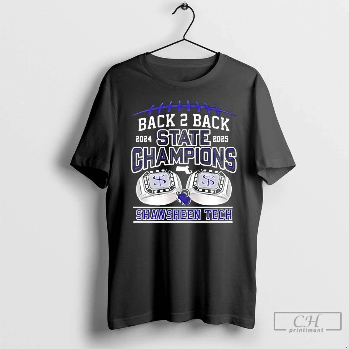 Classic Shawsheen Rams Back 2 Back State Champions T-Shirts, Hoodie, Sweatshirt | PodTeesHub.com