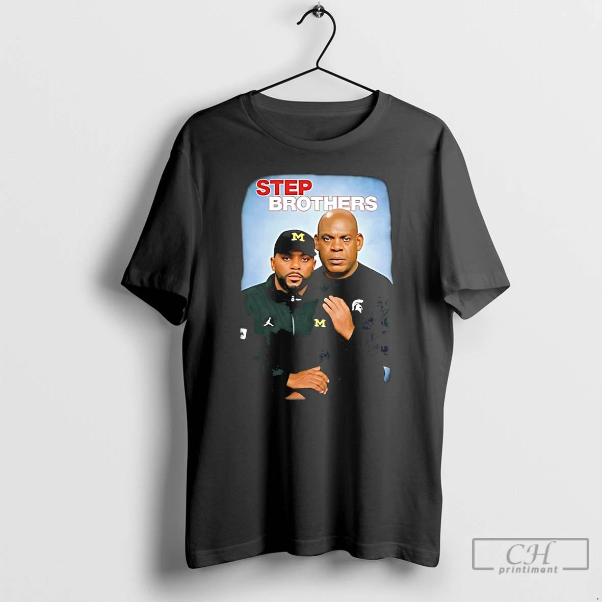Classic Sherrone Moore Mel Tucker Step Brothers Michigan Wolverines T-Shirts, Hoodie, Sweatshirt | PodTeesHub.com