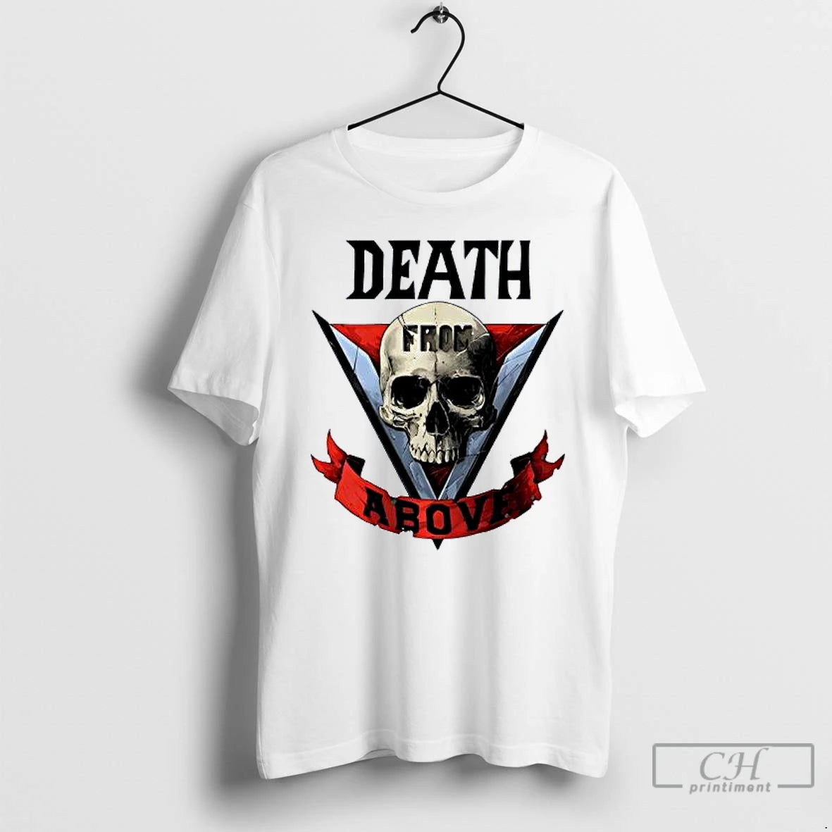 Classic Skull Death From Above Vintage T-Shirts, Hoodie, Sweatshirt | PodTeesHub.com