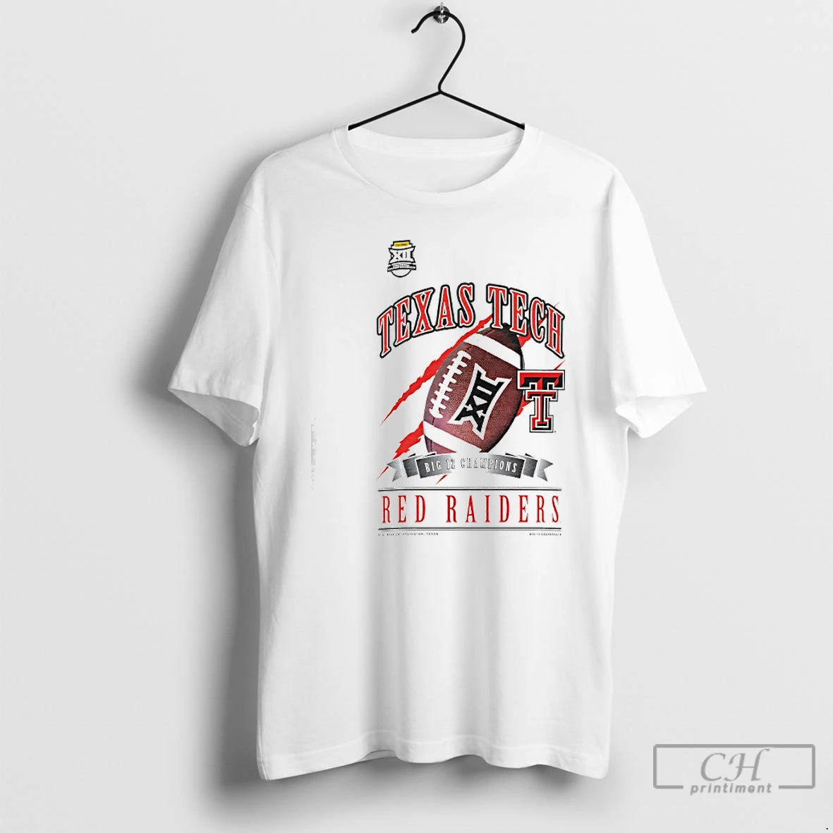 Classic Texas Tech Red Raiders Big 12 Champions 2025 T-Shirts, Hoodie, Sweatshirt | PodTeesHub.com