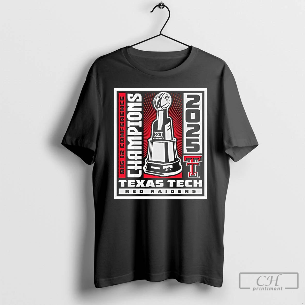 Classic Texas Tech Red Raiders Big 12 Conference Champions T-Shirts, Hoodie, Sweatshirt | PodTeesHub.com