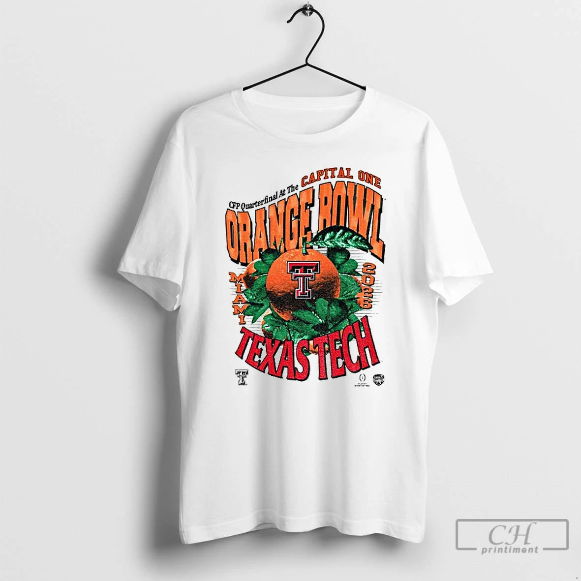 Classic Texas Tech Red Raiders Quaterfinal At The Capital One Orange Bowl Cfp T Shirts Hoodie, Sweatshirt | PodTeesHub.com