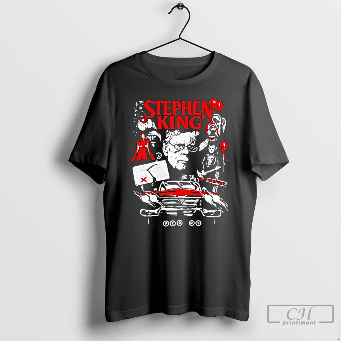 Classic The King Stephen King Movie Vintage T-Shirts, Hoodie, Sweatshirt | PodTeesHub.com