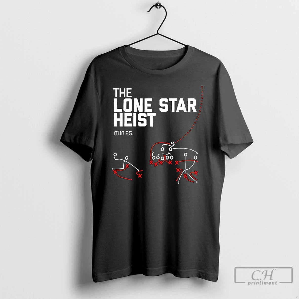Classic The Lone Star Heist 01 10 25 Graphic T-Shirts, Hoodie, Sweatshirt | PodTeesHub.com