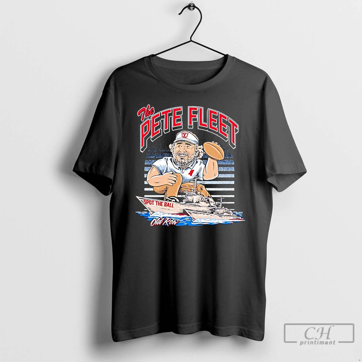 Classic The Pete Fleet Spot The Ball Old Row T-Shirts, Hoodie, Sweatshirt | PodTeesHub.com