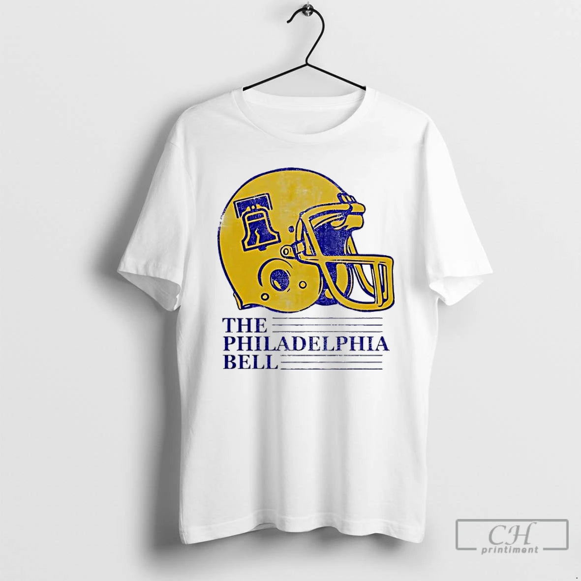 Classic The Philadelphia Bell Helmet Gold T-Shirts, Hoodie, Sweatshirt | PodTeesHub.com