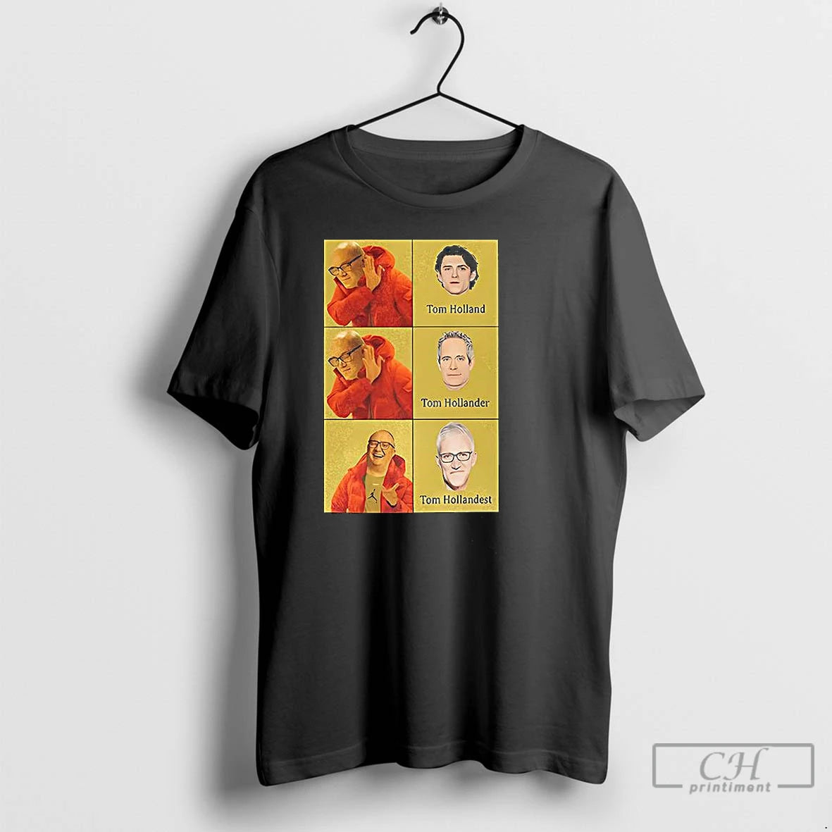Classic Tom Holland Tom Hollander And Tom Hollandest Meme T-Shirts, Hoodie, Sweatshirt | PodTeesHub.com
