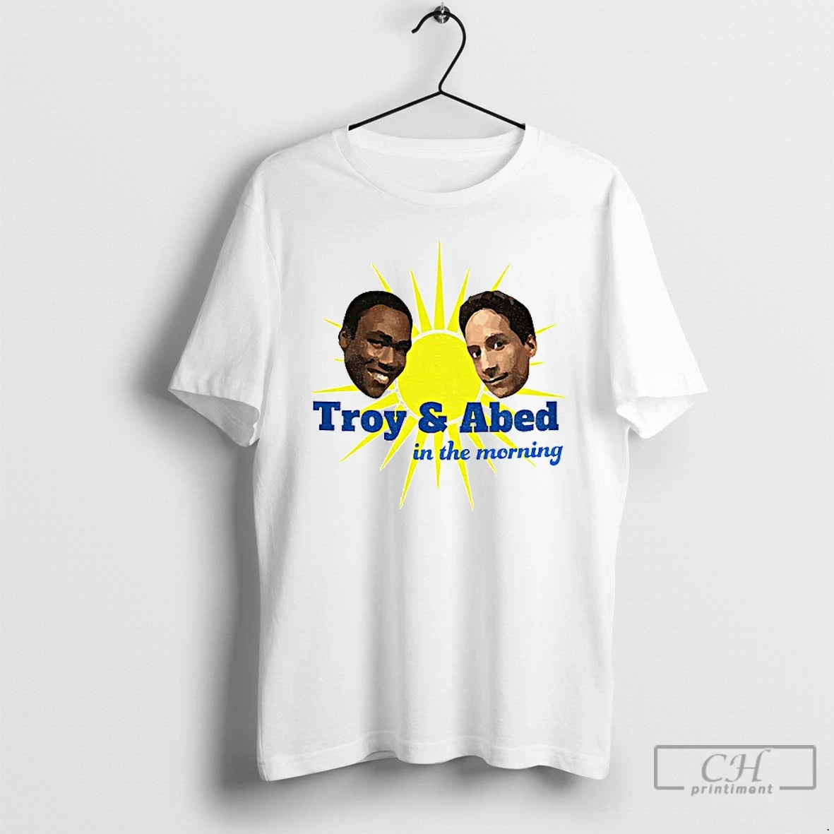 Classic Troy And Abed In The Morning T-Shirts, Hoodie, Sweatshirt | PodTeesHub.com