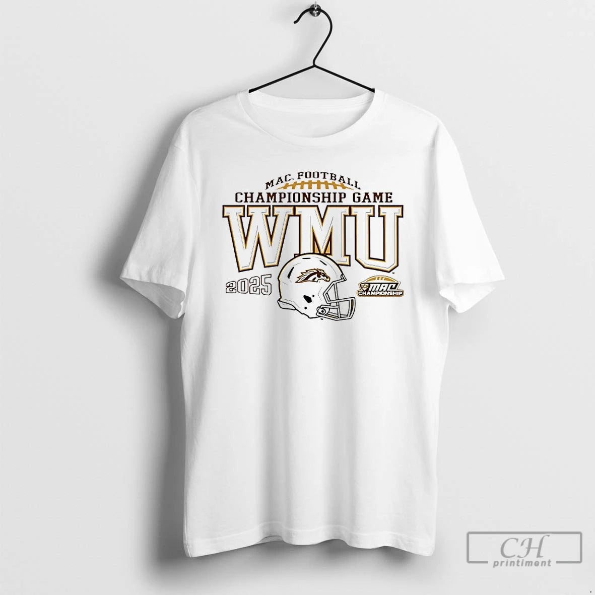 Classic Western Michigan Broncos 2025 Mac Football Championship T-Shirts, Hoodie, Sweatshirt | PodTeesHub.com