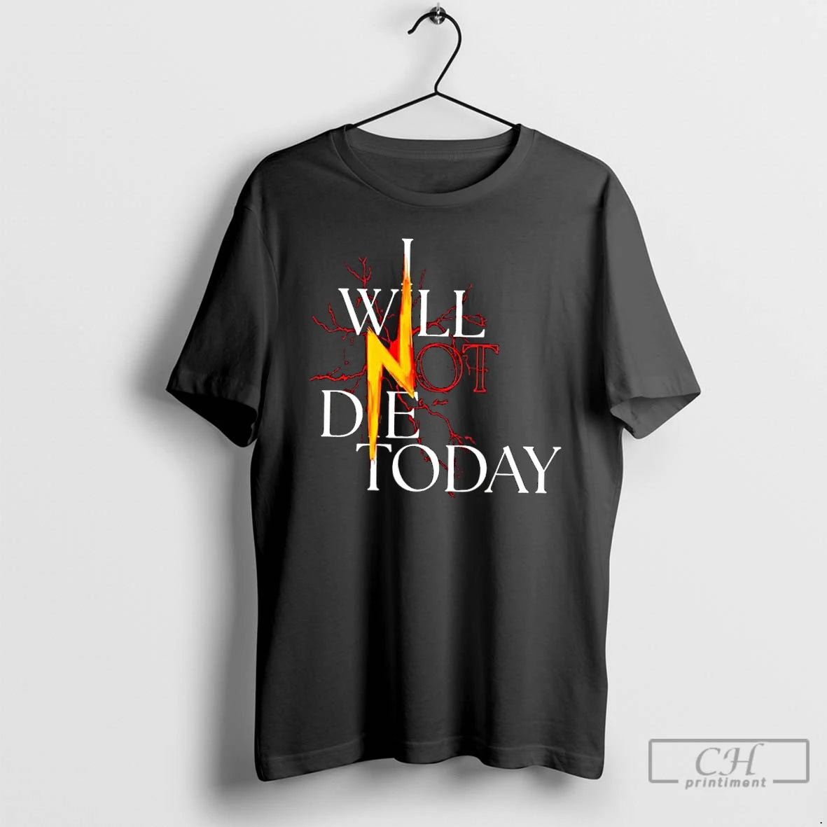 Classic Will Not Die Today Lightning T-Shirts, Hoodie, Sweatshirt | PodTeesHub.com
