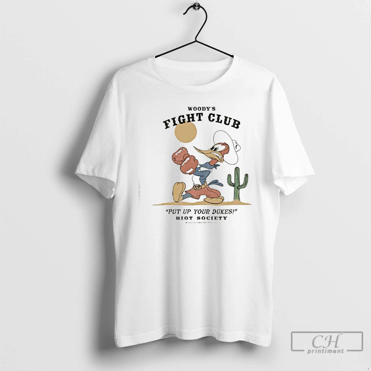 Classic Woody Woodpeckers Western Fight Club T-Shirts, Hoodie, Sweatshirt | PodTeesHub.com