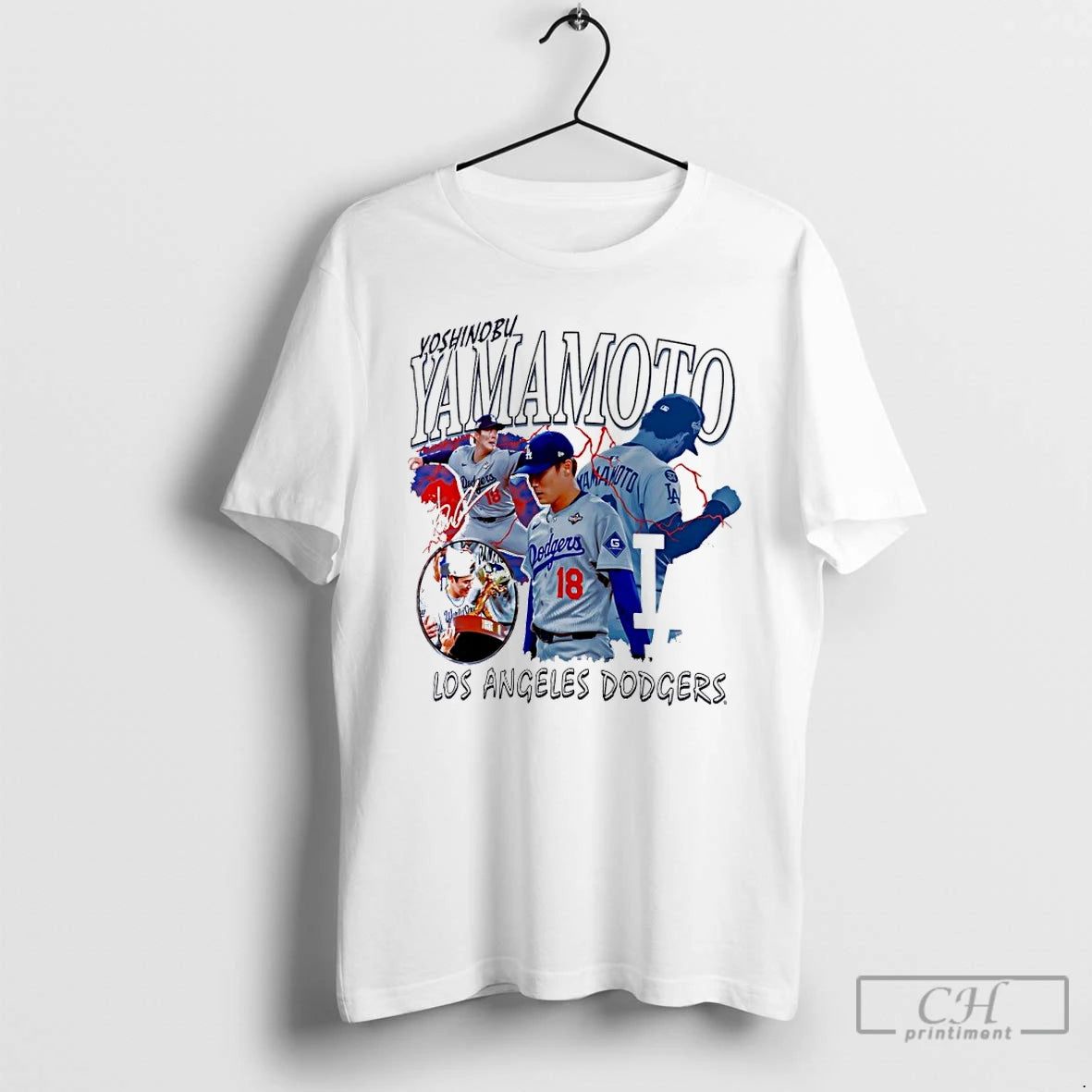 Classic Yoshinobu Yamamoto Los Angeles Dodgers Montage Player Signature T-Shirts, Hoodie, Sweatshirt | PodTeesHub.com