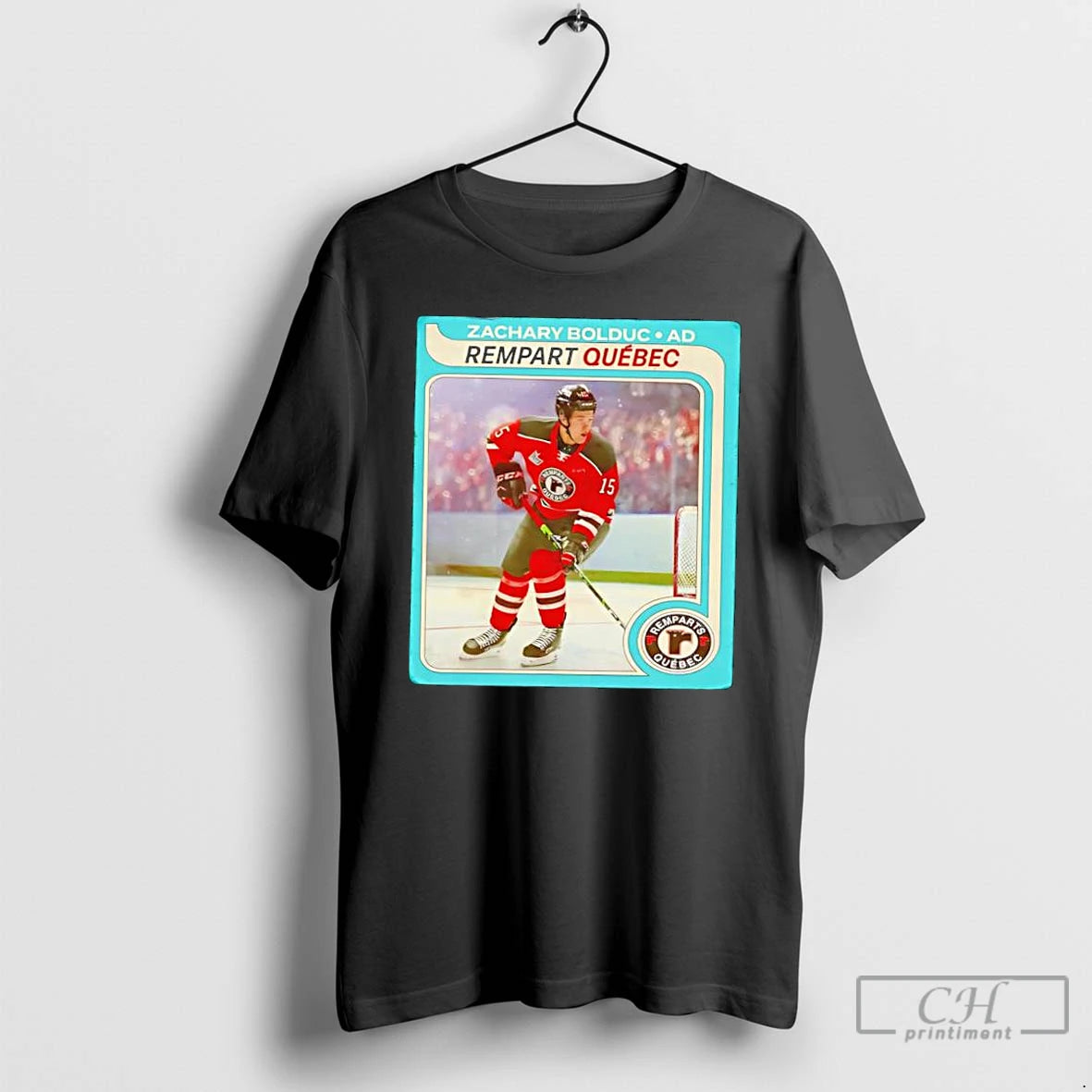 Classic Zachary Bolduc Remparts Quebec Hockey T-Shirts, Hoodie, Sweatshirt | PodTeesHub.com