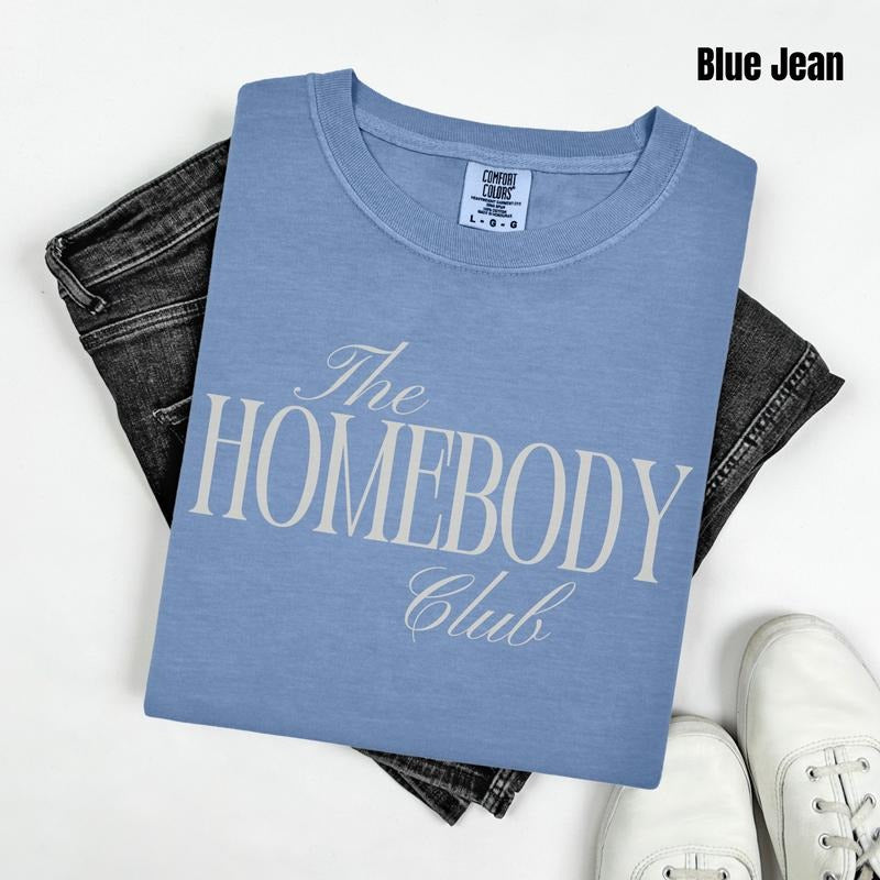 Classical Homebody Club Comfort Colors T-Shirt 'NLB' Hoodie, Sweatshirt | PodTeesHub.com