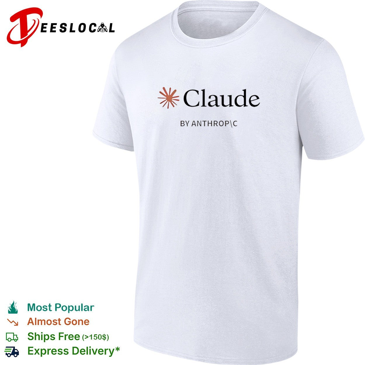 Claude by Anthropic Logo shirt