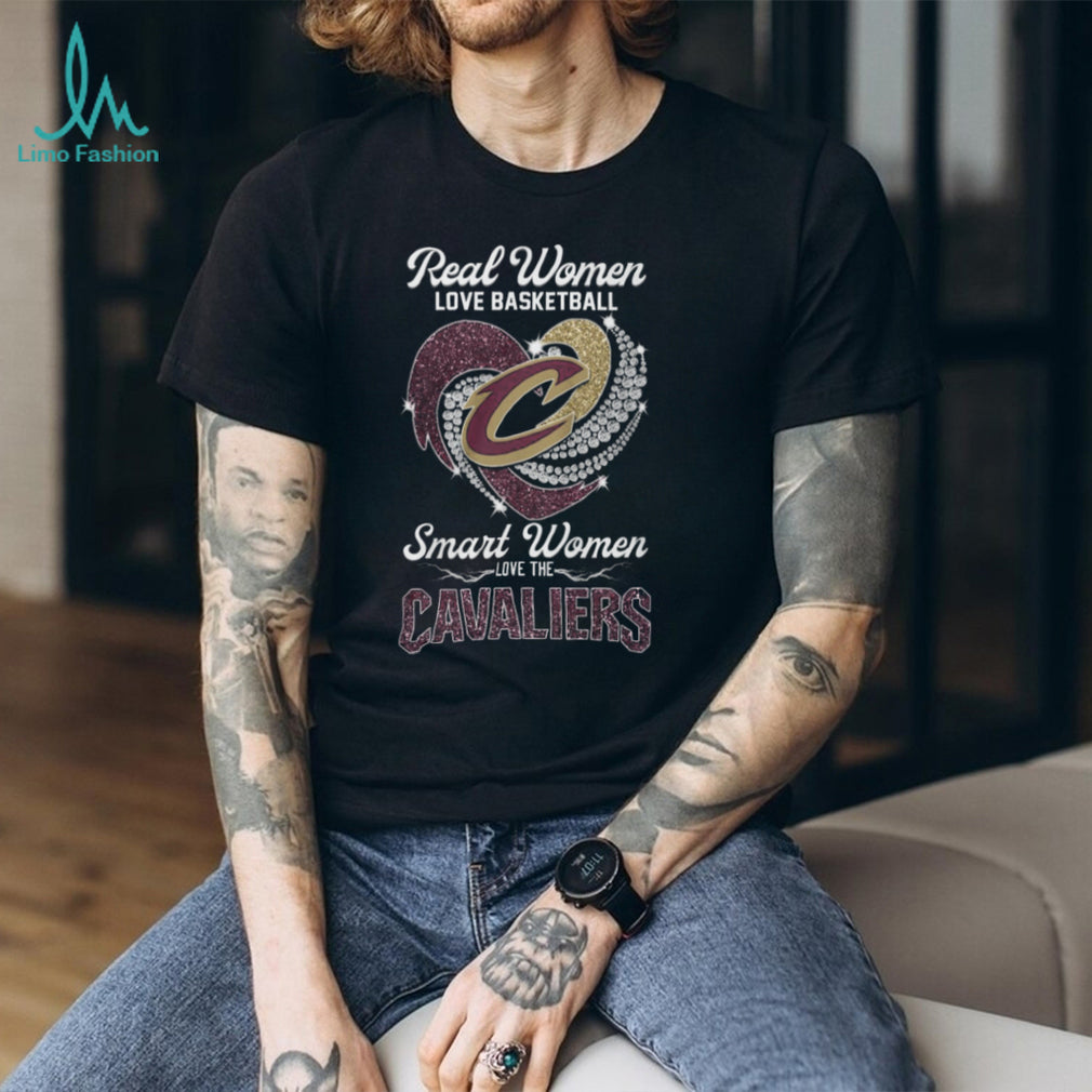 Cleveland Cavaliers Basketball Real Women Sparkle Fan T Shirt